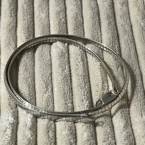 Sterling Silver Snake Necklace